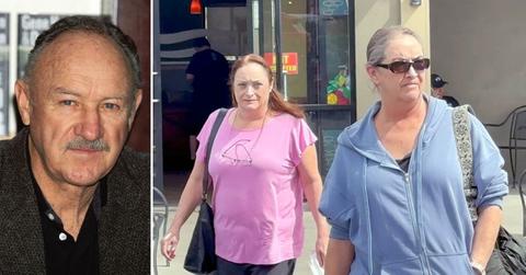 Photo of Gene Hackman, his daughters