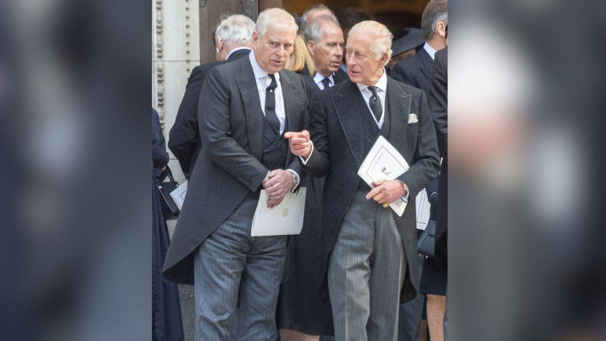 Photo of Andrew Windsor and King Charles