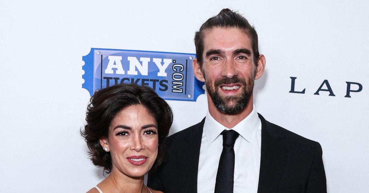 Photo of Michael Phelps and Nicole Johnson
