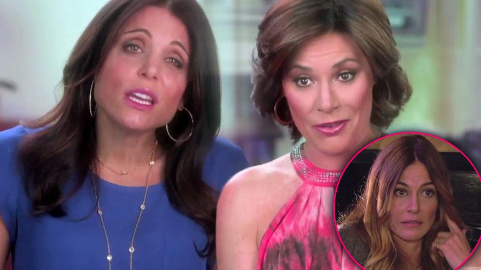 Bethenny Frankel Tells 'Slithery' LuAnn De Lesseps 'You Need To Be
