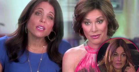 bethenny frankel luann de lesseps fight