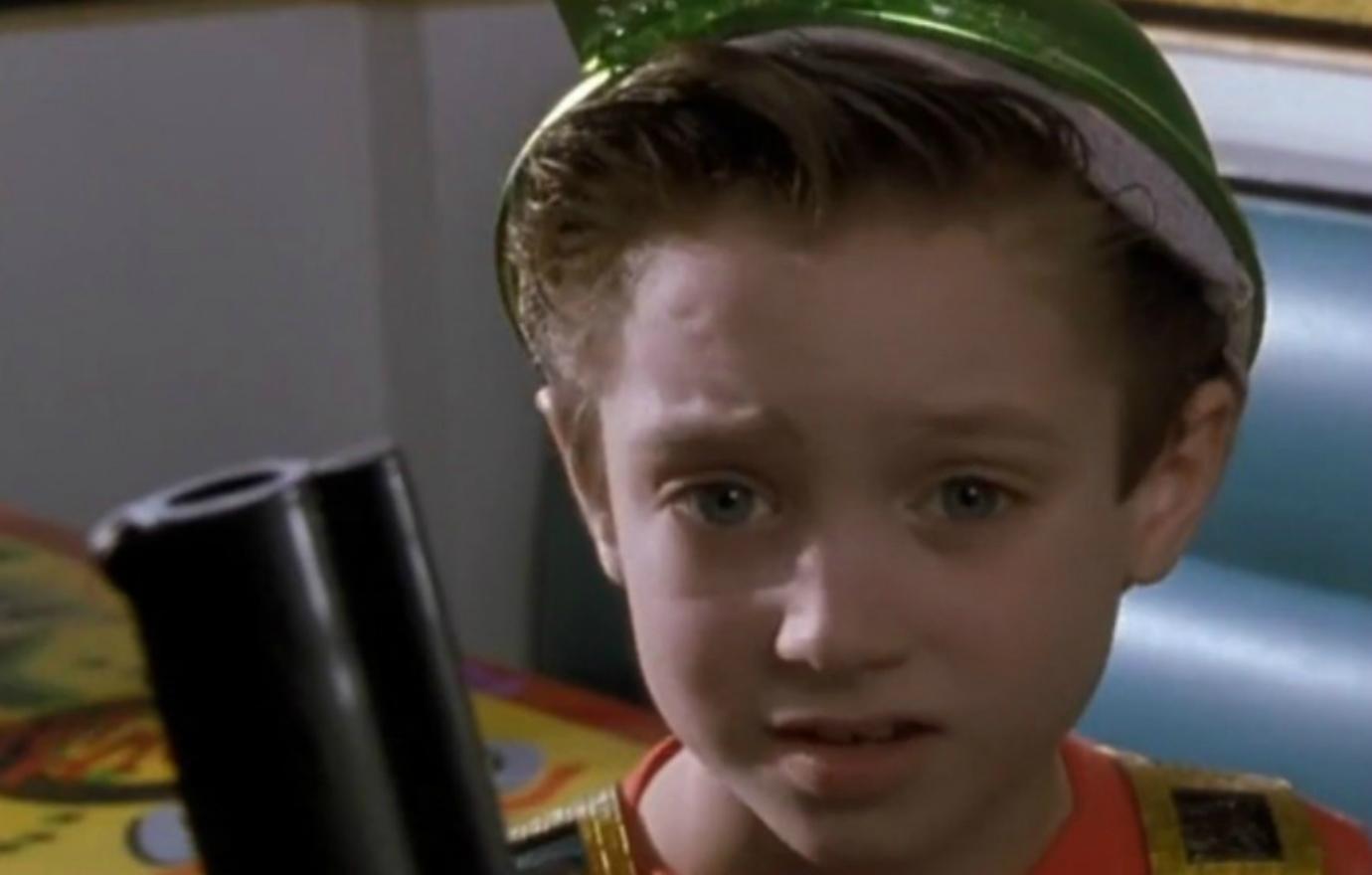 Elijah Wood was simply known as Video Game Boy #2 in this scene from the sequel to Back to the Future.