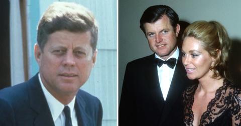 Photo of JFK, Ted Kennedy and Joan Kennedy