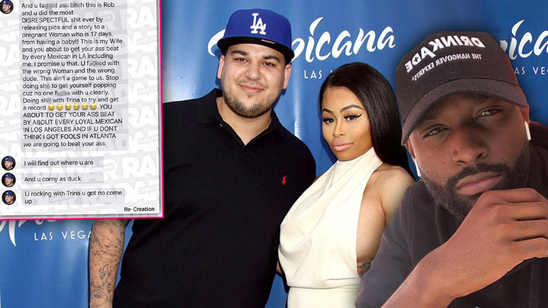 Radar Told You First! Explosive Text Threats From Rob To Chyna's Ex Resurface In New Lawsuit