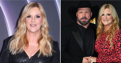 Split photo of Trisha Yearwood, Garth Brooks and Trisha Yearwood
