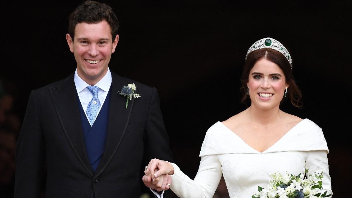 Photo of Princess Eugenie and Jack Brooksbank 