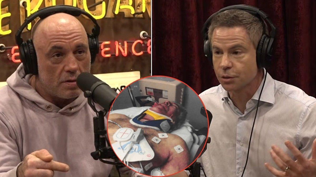 Photo of Joe Rogan, Michael Schellenberger, Jeffrey Epstein