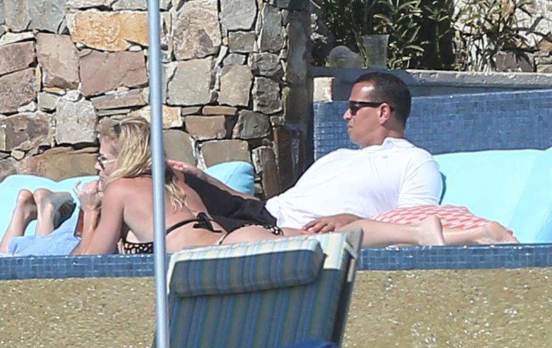 Alex Rodriguez Torrie Wilson Vacation Mexico