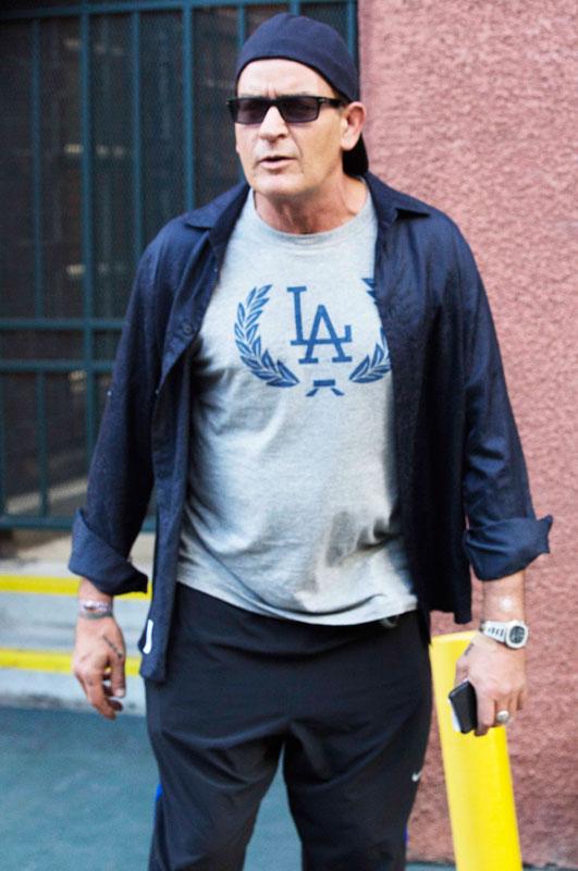 //charlie sheen hiv positive drugs drinking after diagnosis photos