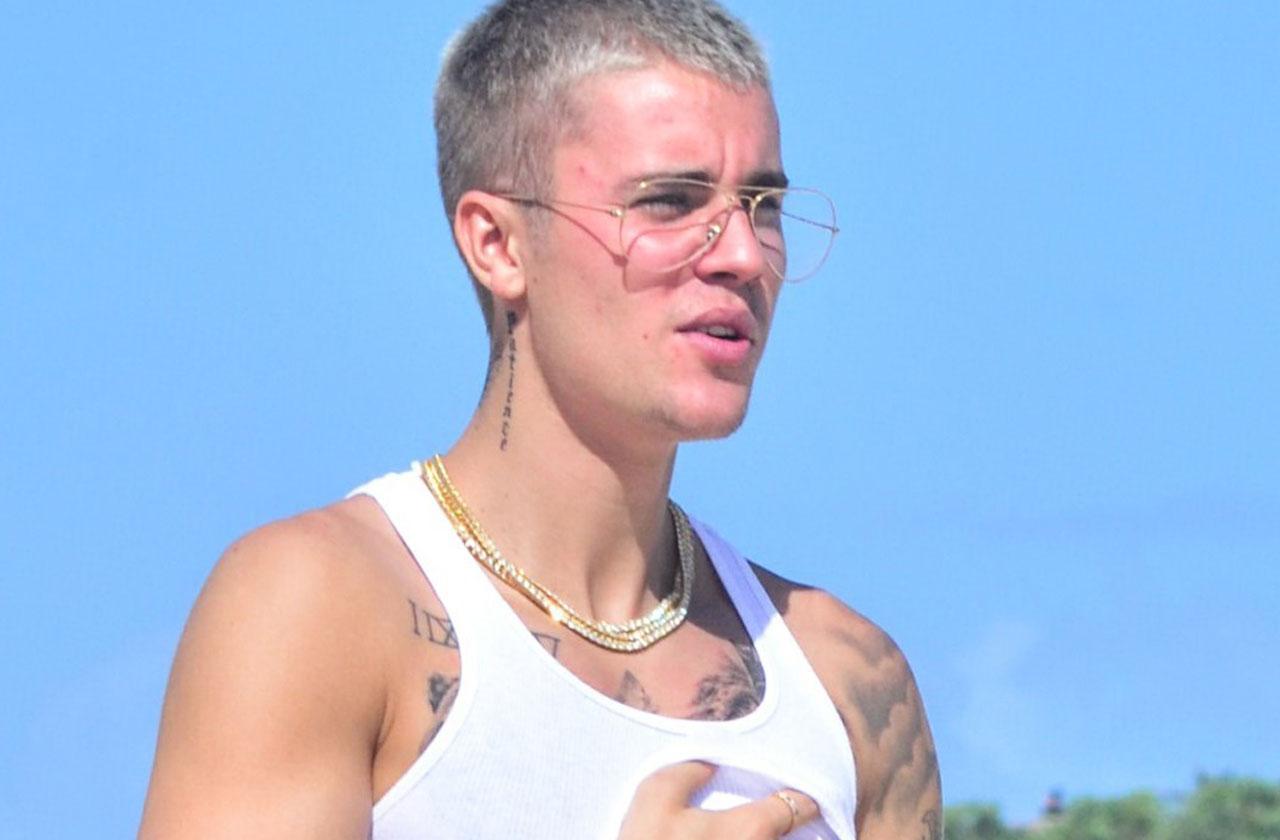 Justin bieber drying briefs balcony