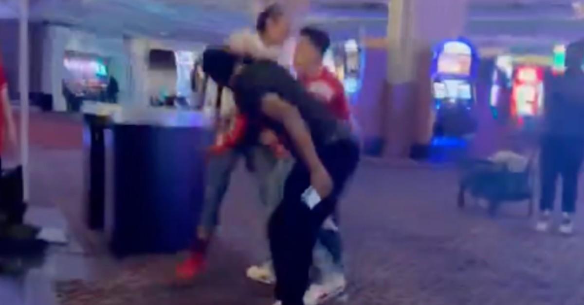 superbowl casino brawl