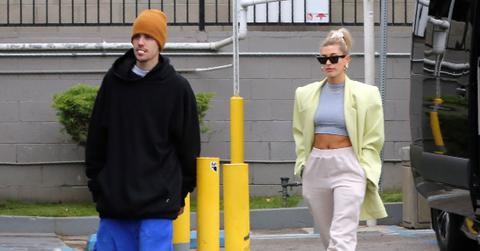 Justin Bieber and Hailey Baldwin Buy Snacks At Gas Station