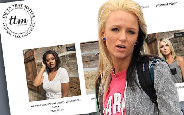 Maci Bookout Clothing Line Controversy