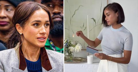 Photo of Meghan Markle and Olivia McDowell