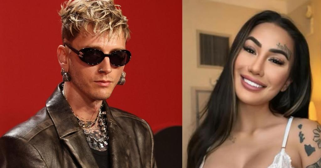 Porn star Amia Miley says Machine Gun Kelly drank her urine in the shower