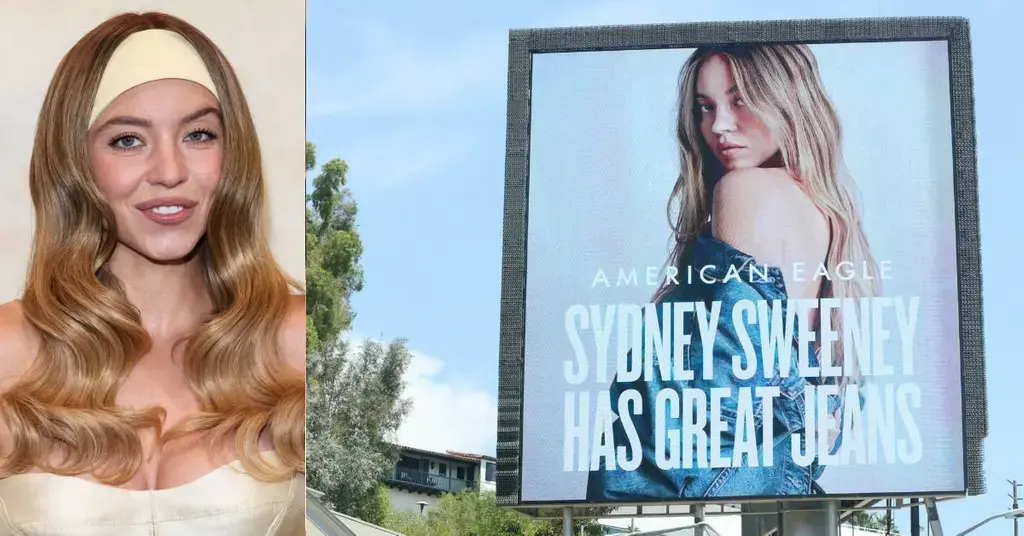 Composite photo of Sydney Sweeney