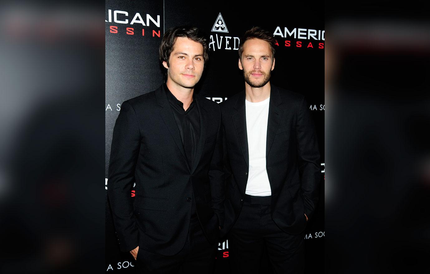 //Dylan OBrien Taylor Kitsch attend the NYC premiere of American Assassin hosted by SAVED Wines and The Cinema Society PMC