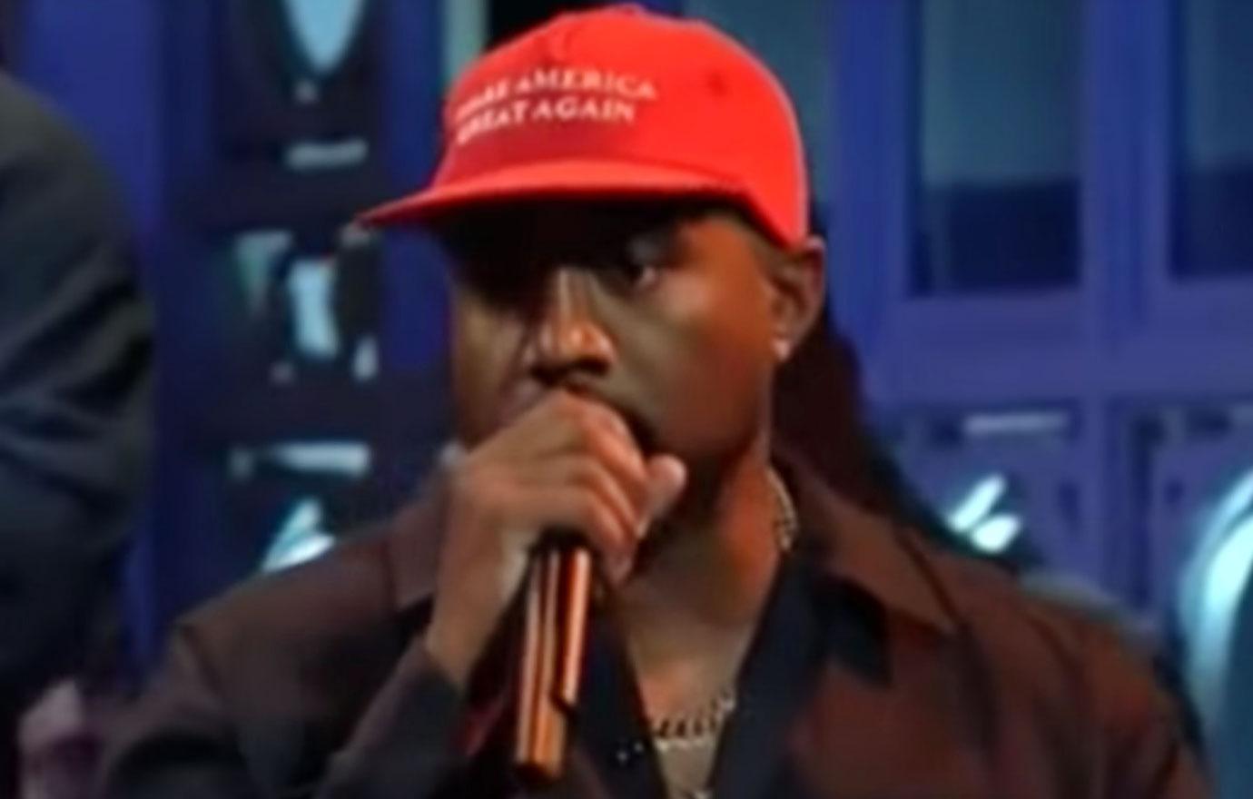 Kanye West Gives Pro Trump Rant After SNL Appearance