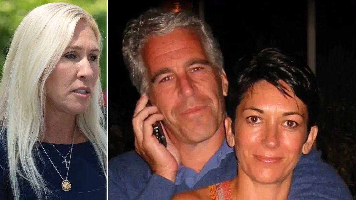 Marjorie taylor greene, jeffrey epstein, ghislaine maxwell