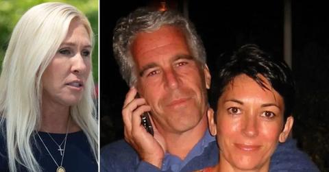 Marjorie taylor greene, jeffrey epstein, ghislaine maxwell