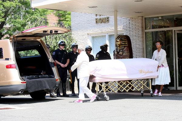 Bobbi Kristina Brown Funeral Casket