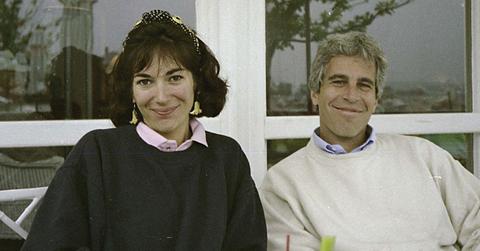 picture of Ghislaine Maxwell and Jeffrey Epstein