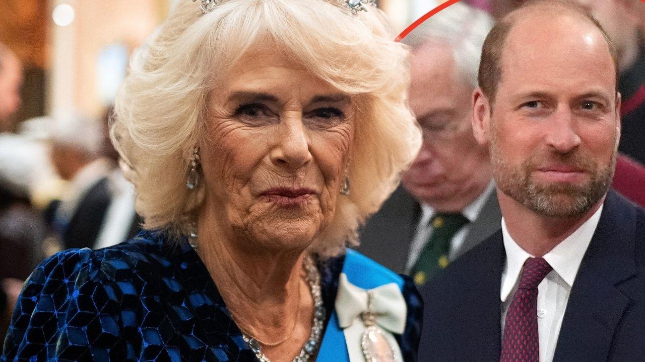 Photo of Queen Camilla and Prince William