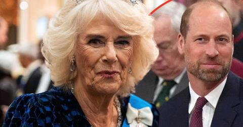 Photo of Queen Camilla and Prince William
