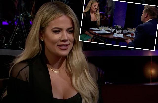 khloe kardashian skips oj simpson disses rob kardashian brody jenner late late show james corden