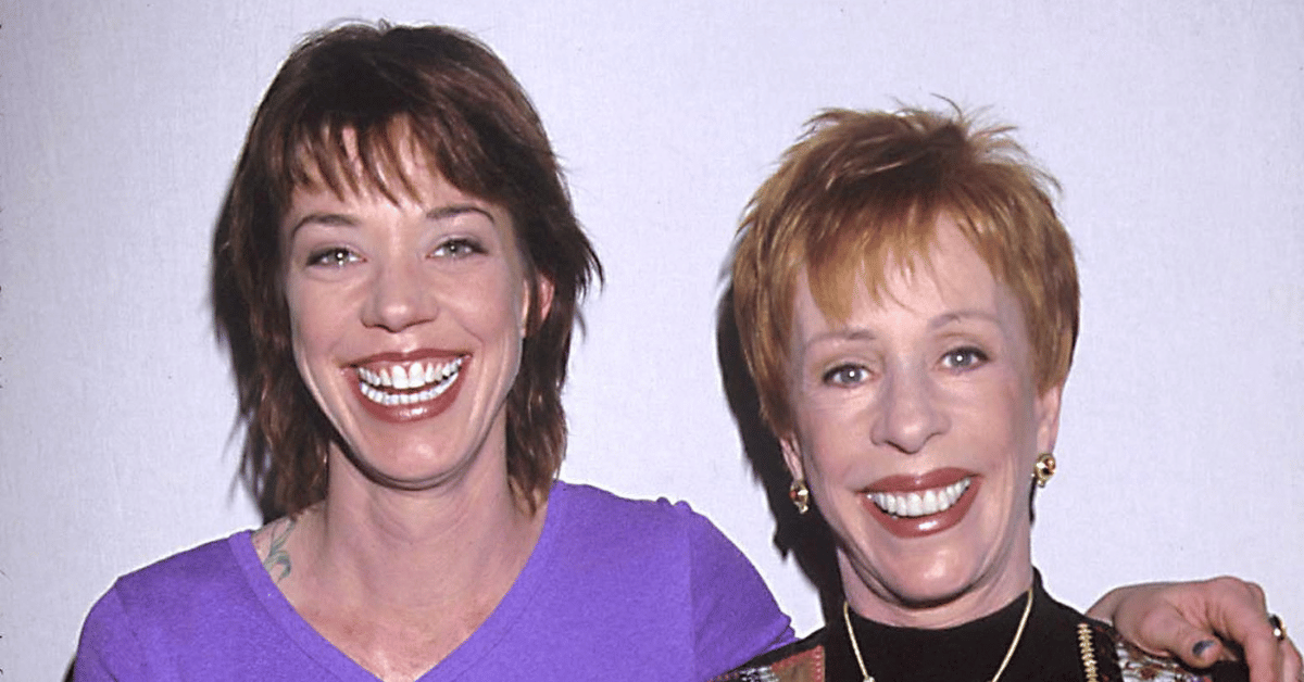 Photo of Carol Burnett and Carrie Hamilton