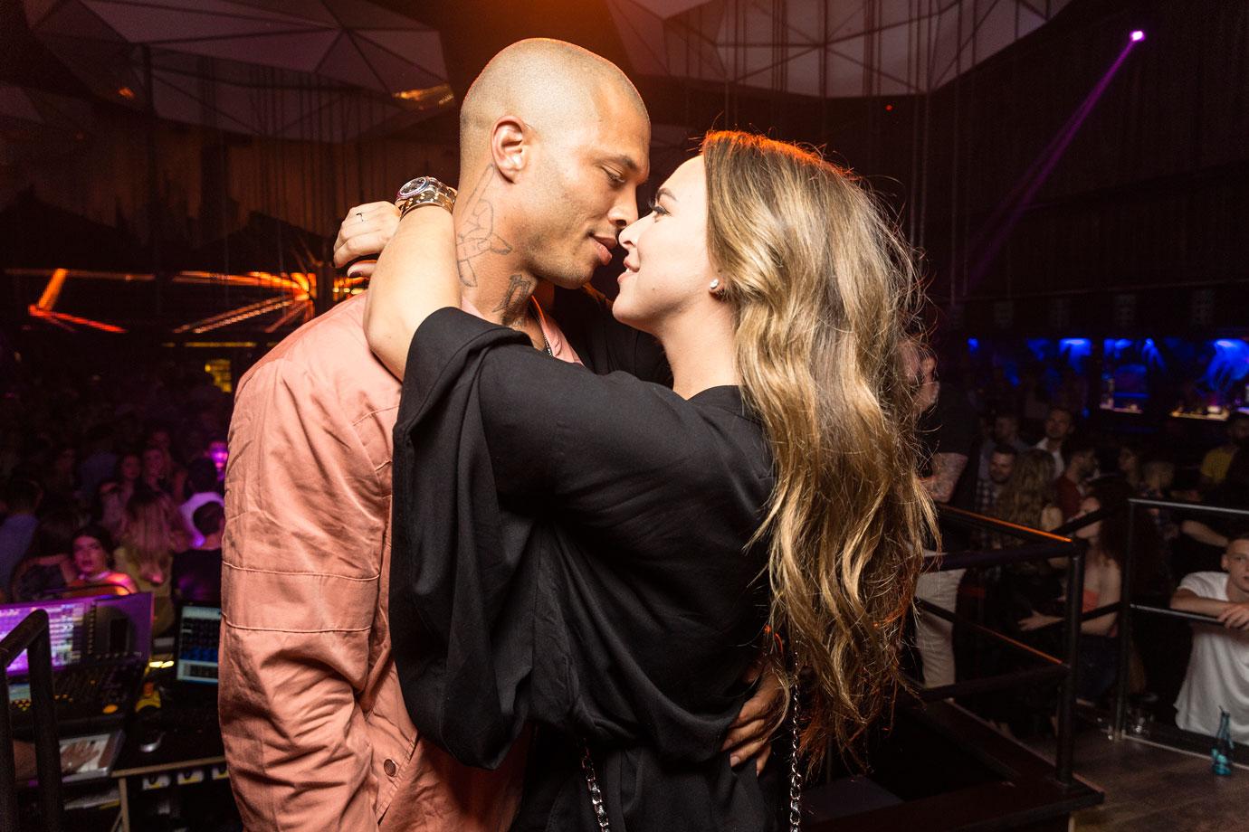 Jeremy meeks parties girfriend chloe green germany