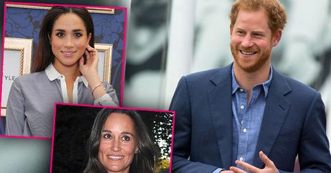 //prince harry meghan markle first official outing pippa middleton wedding pp