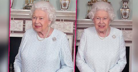 Queen Elizabeth Bruised Purple Hand Photos