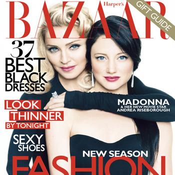 //madonna harpers bazaar cover