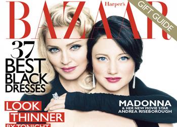 //madonna harpers bazaar cover