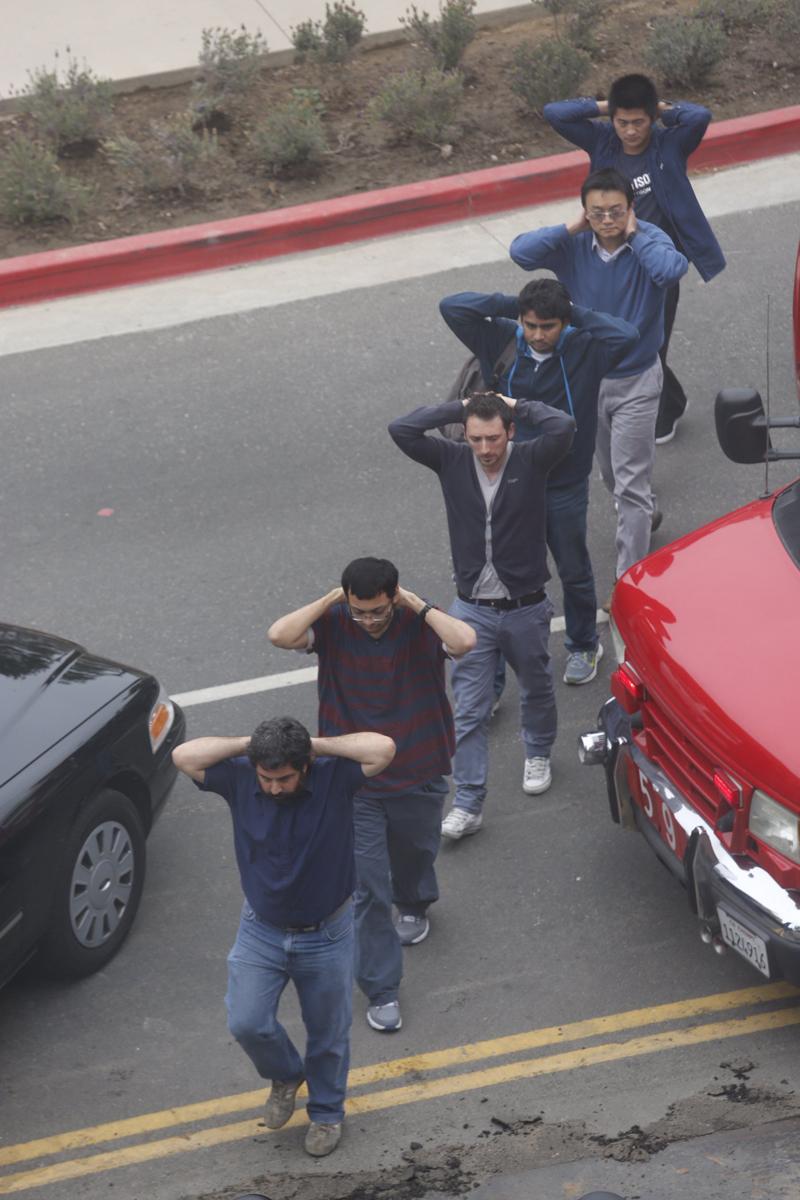 UCLA Shooter Gun Campus Lockdown Students Police