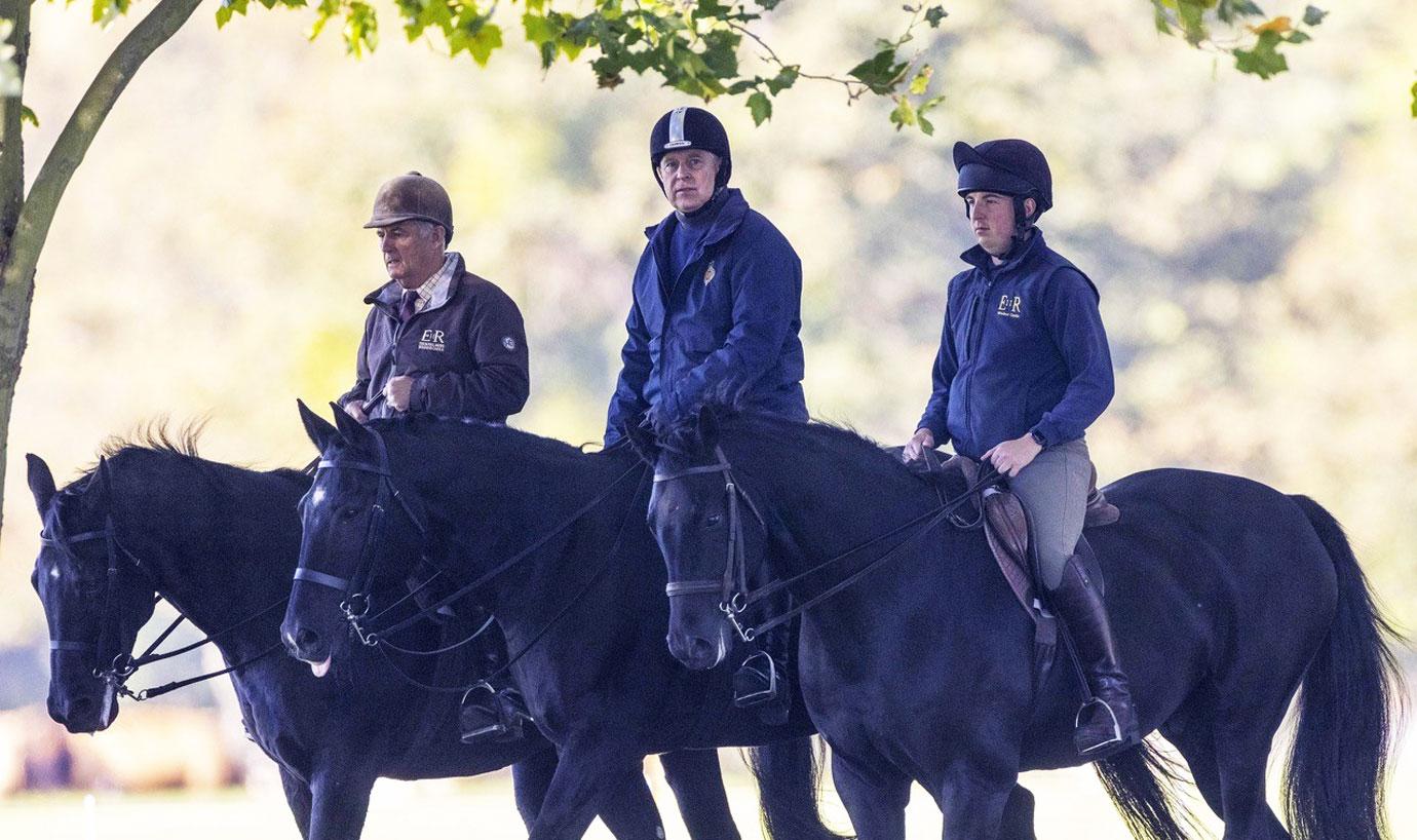 prince andrew horseback riding photos granted access jeffrey epstein virginia roberts settlement sex abuse