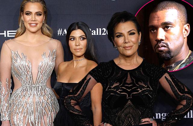 //kanye west hospitalized kardashian klan angel ball gala pp