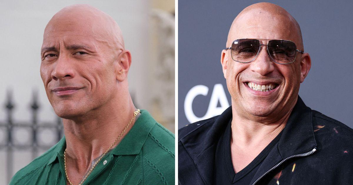 12 Celebs Who Look Good Bald — Including Dwayne Johnson & Vin Diesel