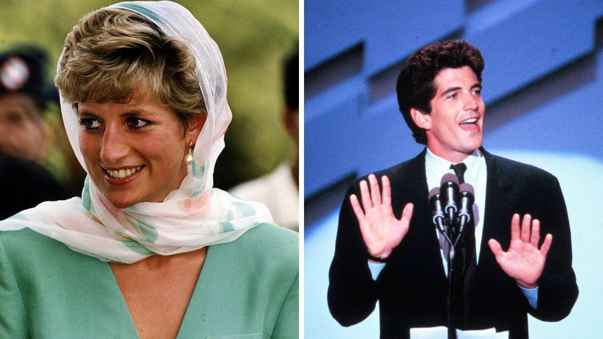 Photo of Princess Diana, John F. Kennedy Jr.