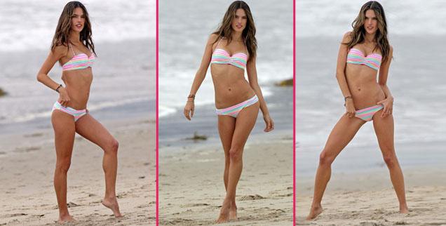 Alessandra Ambrosio bikini