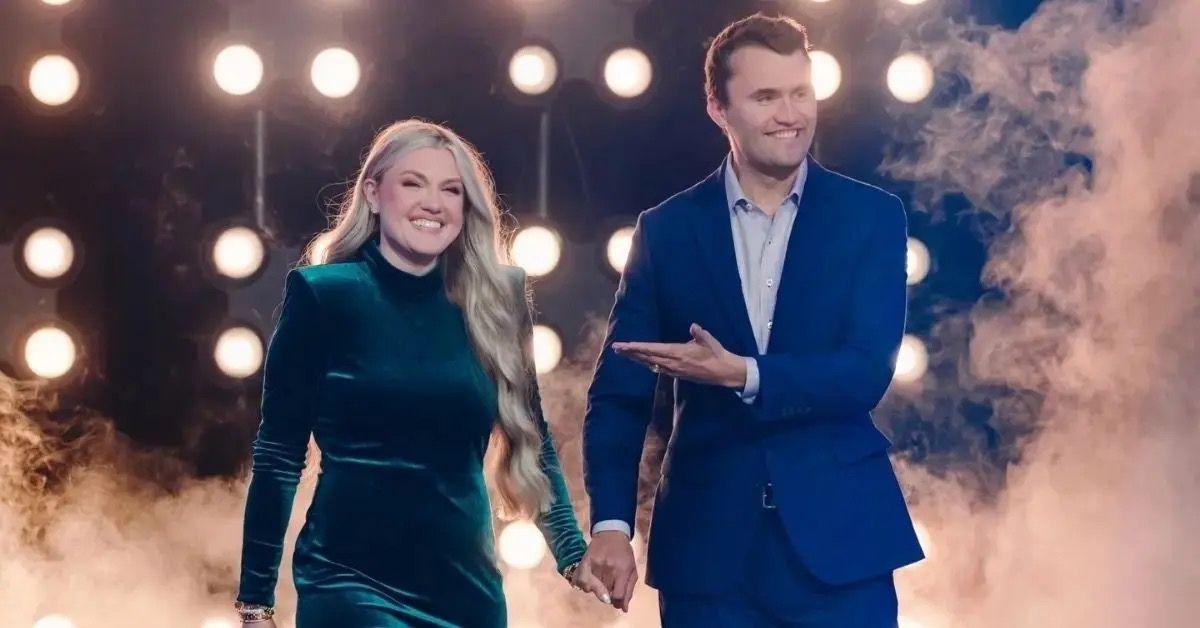 Photo of Erika and Charlie Kirk