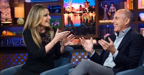 Matt Lauer Savannah Guthrie WWHL