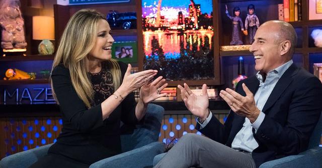 Matt Lauer Savannah Guthrie WWHL