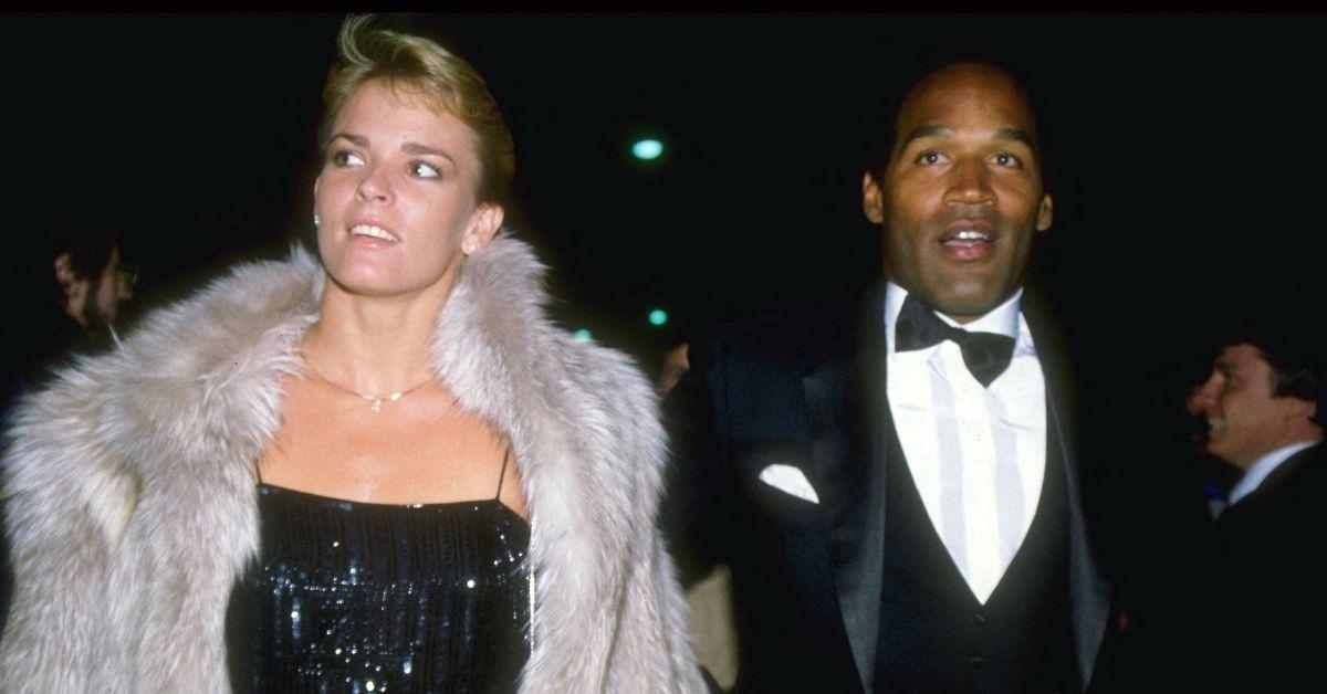 Photo of OJ Simpson and Nicole Brown Simpson
