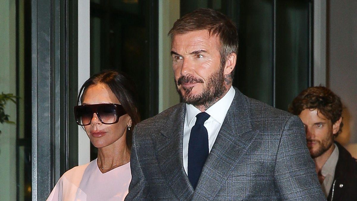 picture of David Beckham and Victoria Beckham 
