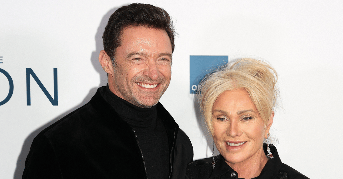 Photo of Hugh Jackman and Deborra-Lee Furness