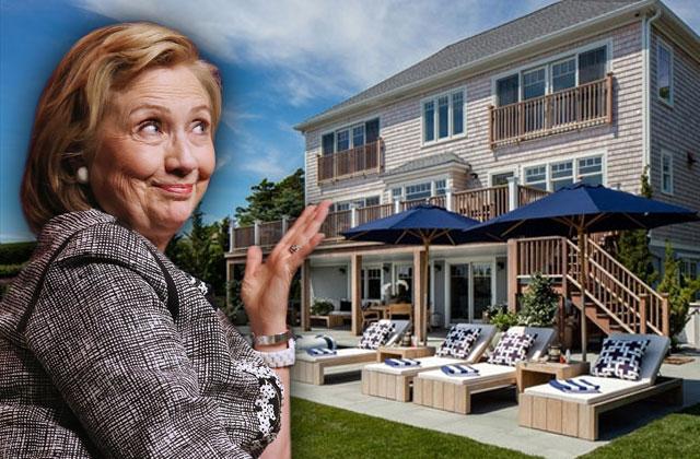 Hillary Clinton Fundraising Million Dollar Party Home