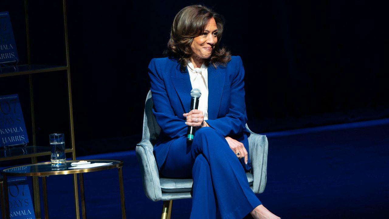 A photo of Kamala Harris