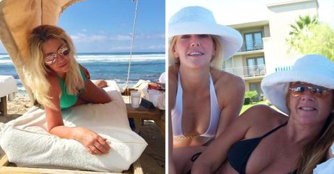 Split photos of Heather Locklear
